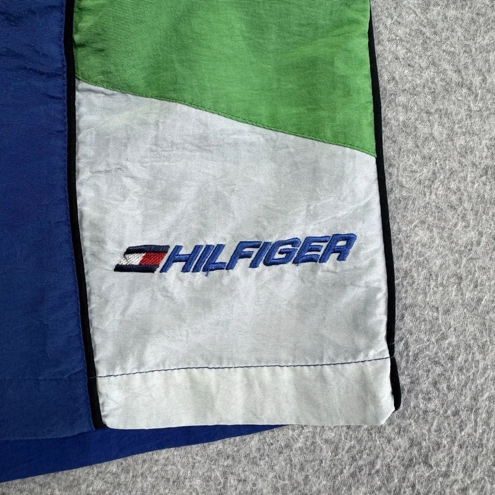 Vintage Tommy Hilfiger Swimming Shorts Mens‎ Medium 90s Y2K Color block Trunks
